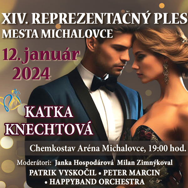REPREZENTAČNÝ PLES MESTA MICHALOVCE 2024