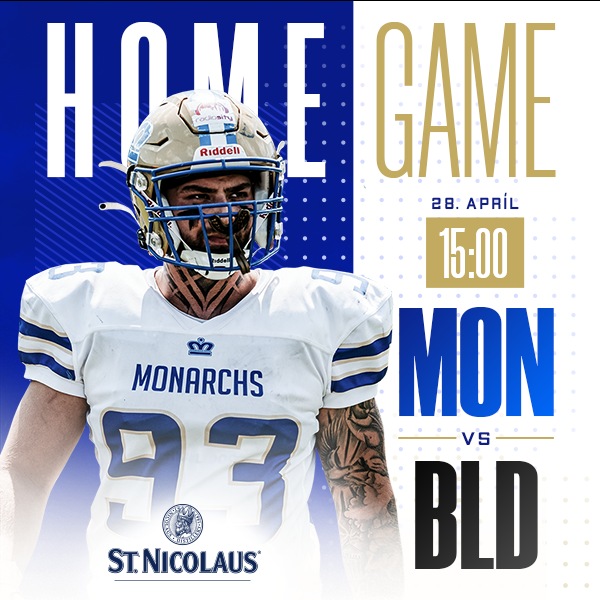 ST. NICOLAUS MONARCHS VS ÚSTÍ NAD LABEM Blades  – AMERICKÝ FUTBAL