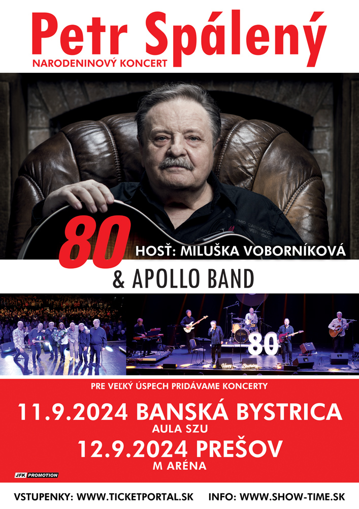 picture Petr Spálený 80. a Apollo band , hosť Miluška Voborníková