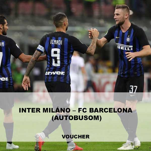 Inter Miláno – FC Barcelona (autobusom)