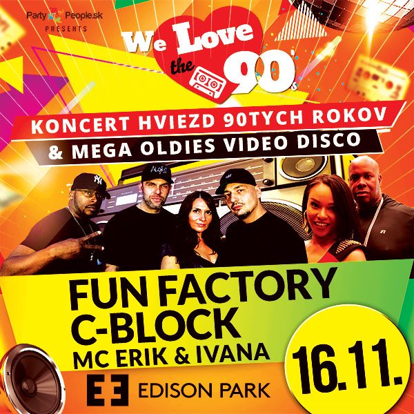 We Love 90,vol.8-Fun Factory, C-Block