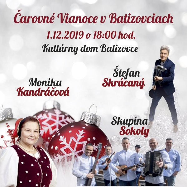 Čarovné Vianoce v Batizovciach - Sokoly