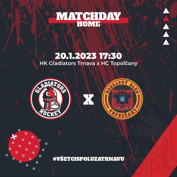 HK GLADIATORS Trnava - HC Topoľčany (1.HL)