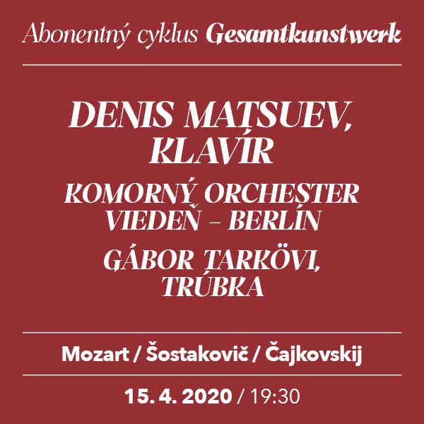 DENIS MATSUEV – Mozart/Šostakovič/Čajkovskij