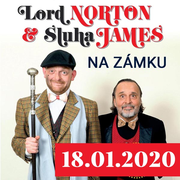 LORD NORTON A SLUHA JAMES na zámku