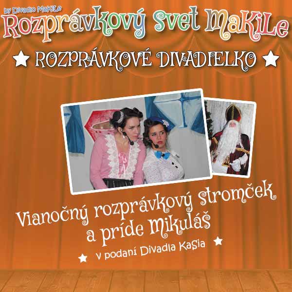 Vianočný rozprávkový stromček a Mikuláš