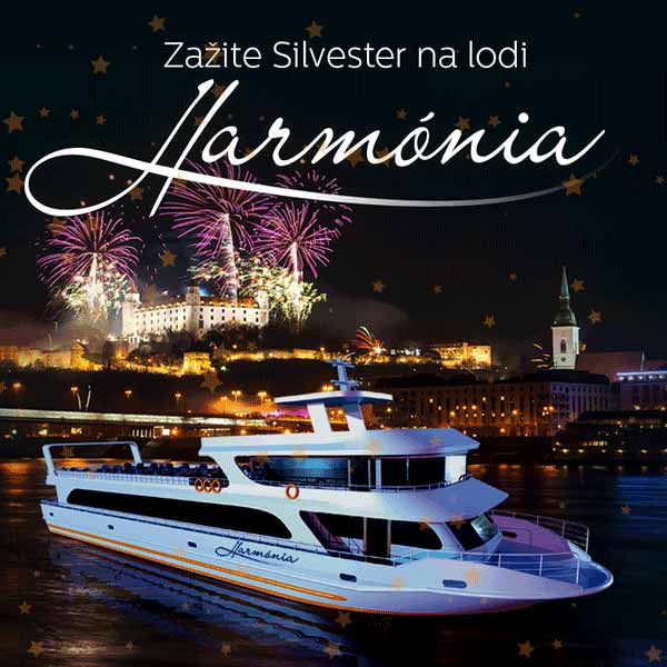 Zažite Silvester na lodi Harmónia