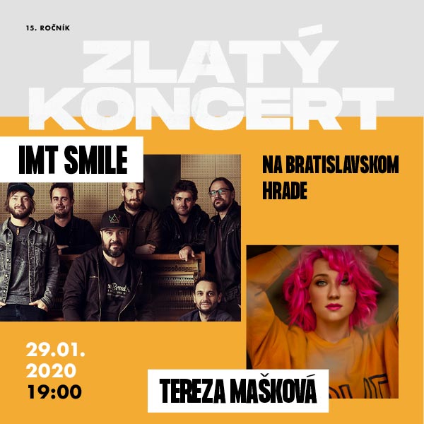 ZLATÝ KONCERT 2020 / IMT Smile a Tereza Mašková /