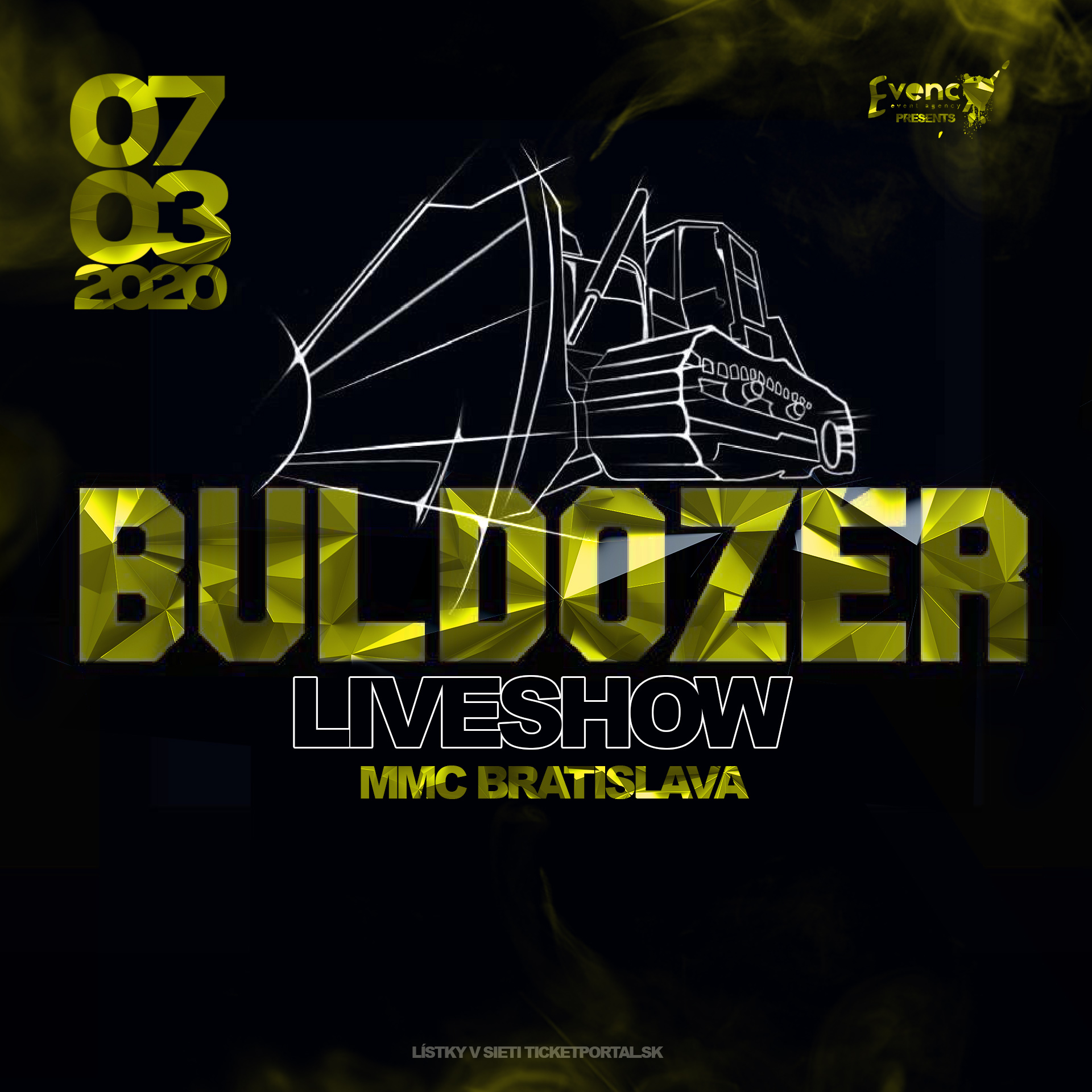 SEPAR BULDOZER SHOW v Bratislave