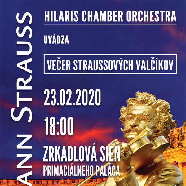 Večer Straussových valčíkov - Hilaris Orchestra