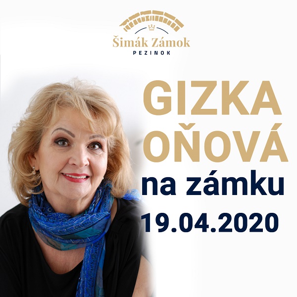 Gizka Oňová na zámku