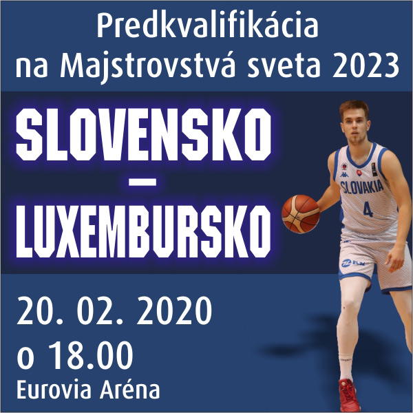 Slovensko - Luxembursko na MS 2023