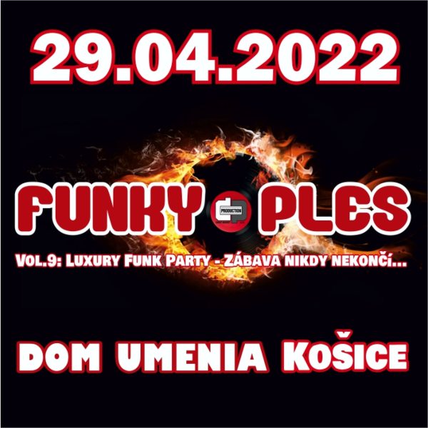 FUNKY PLES 2022 – vol.9: LUX-FUNK PARTY