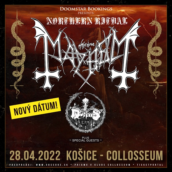 MAYHEM (NOR), MORTIIS (NOR)