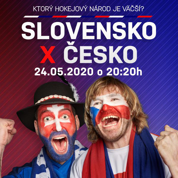 Reprezentačný duel hokejových fanúšikov SVK - CZ