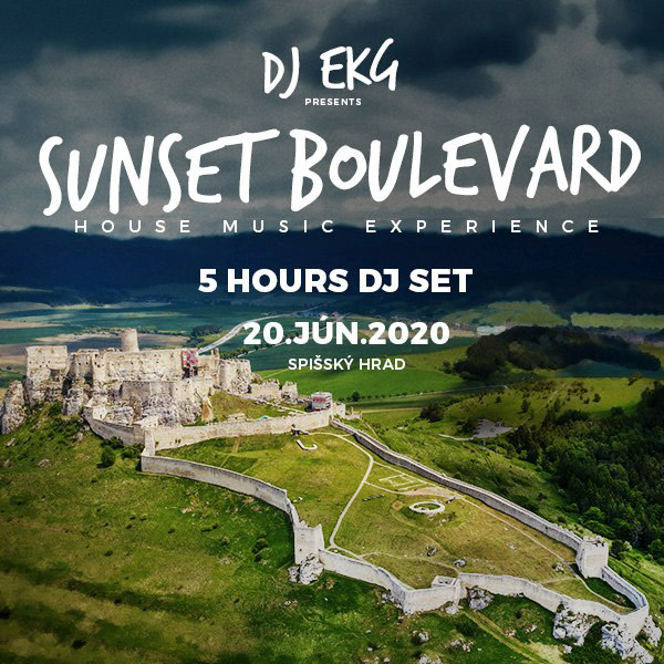 DJ EKG /  SUNSET BOULEVARD / SPIŠSKÝ HRAD