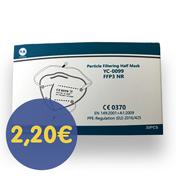 Respirátor FFP3 NR-bez výdychového ventilu