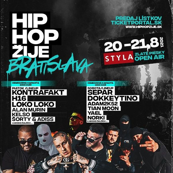 Hip Hop ŽIJE Bratislava  2021