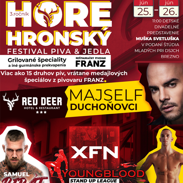 HOREHRONKSÝ FESTIVAL PIVA & JEDLA