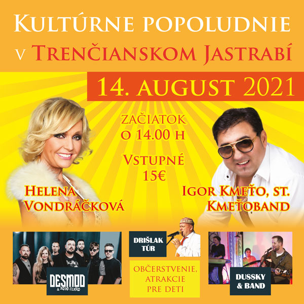KULTÚRNE POPOLUDNIE V TRENČIANSKOM JASTRABI