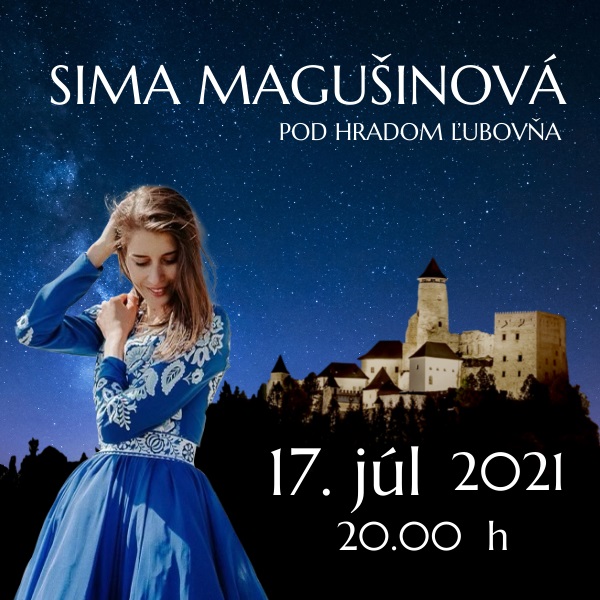 Sima Magušinová pod hradom Ľubovňa