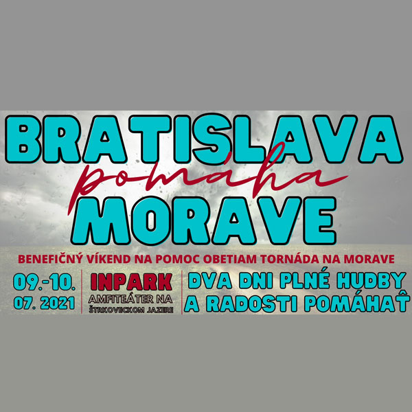 BRATISLAVA pomáha MORAVE - benefičný víkend