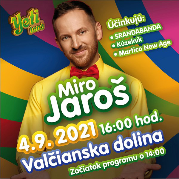Miro Jaroš vo Valčianskej doline