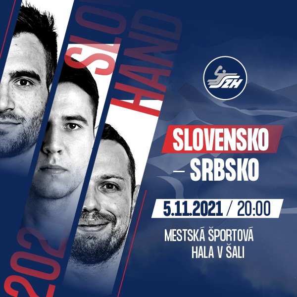 Prípravný zápas hádzanárov Slovensko - Srbsko