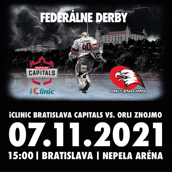 iClinic Bratislava Capitals vs Orli Znojmo