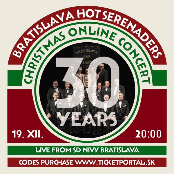 BRATISLAVA HOT SERENADERS CHRISTMAS ONLINE CONCERT