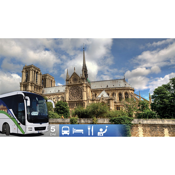5-dňový zájazd do Paríža