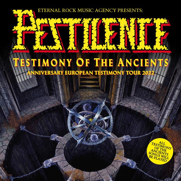PESTILENCE  Testimony Anniversary Tour
