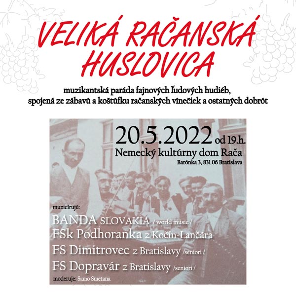 VELIKÁ RAČANSKÁ HUSLOVICA