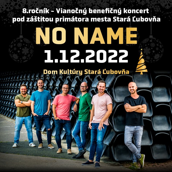 Vianočný benefičný koncert NO NAME