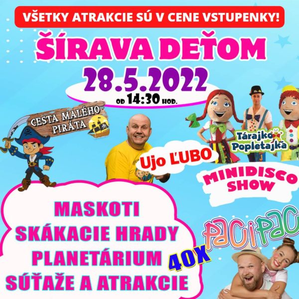 Šírava DEŤOM 2022