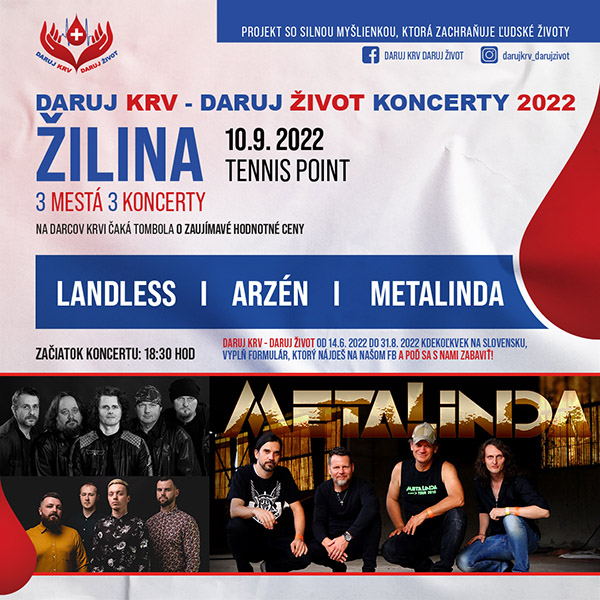 DARUJ KRV - DARUJ ŽIVOT - Žilina