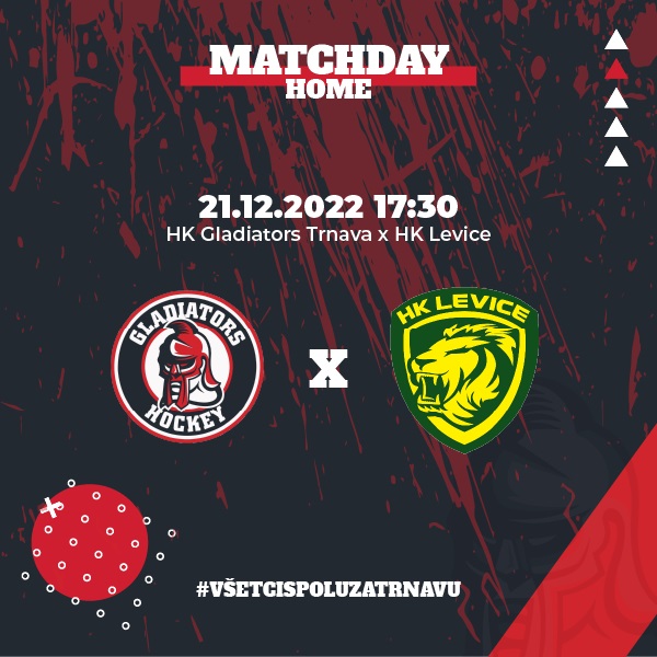 HK GLADIATORS Trnava - HK Levice (1.HL)