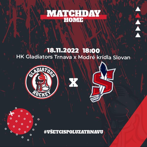 HK Trnava Gladiators - Modré krídla Slovan Bratislava