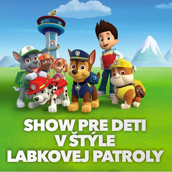 PÁRTY PRE DETI V ŠTÝLE LABKOVEJ PATROLY