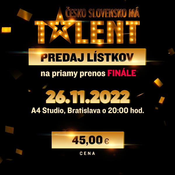 ČESKO SLOVENSKO MÁ TALENT 2022 FINÁLE