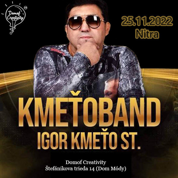 Večer s KMEŤOBAND & DJ W