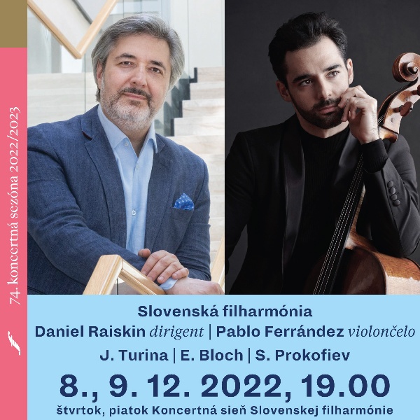 Turina, Bloch, Prokofiev