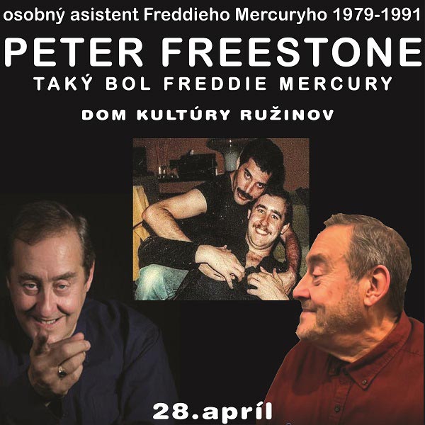 TAKÝ BOL FREDDIE MERCURY - PETER FREESTONE