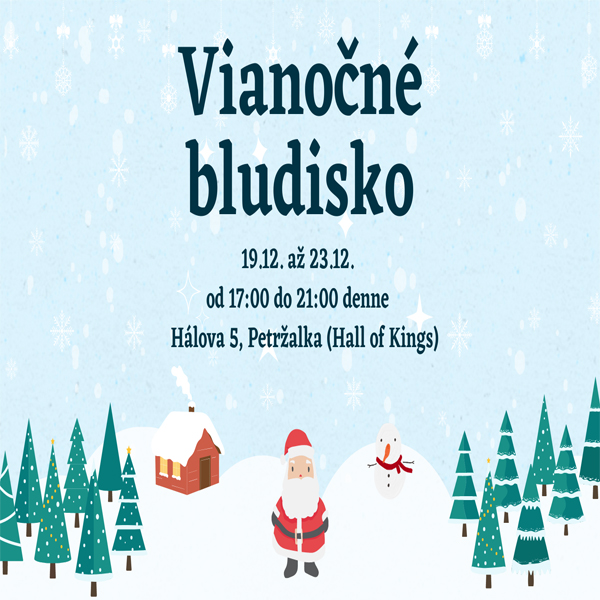 Vianočné bludisko