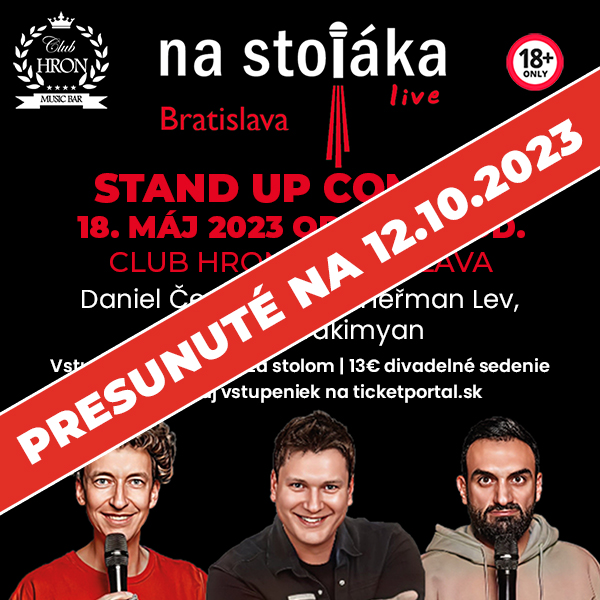 NA STOJÁKA – BRATISLAVA LIVE