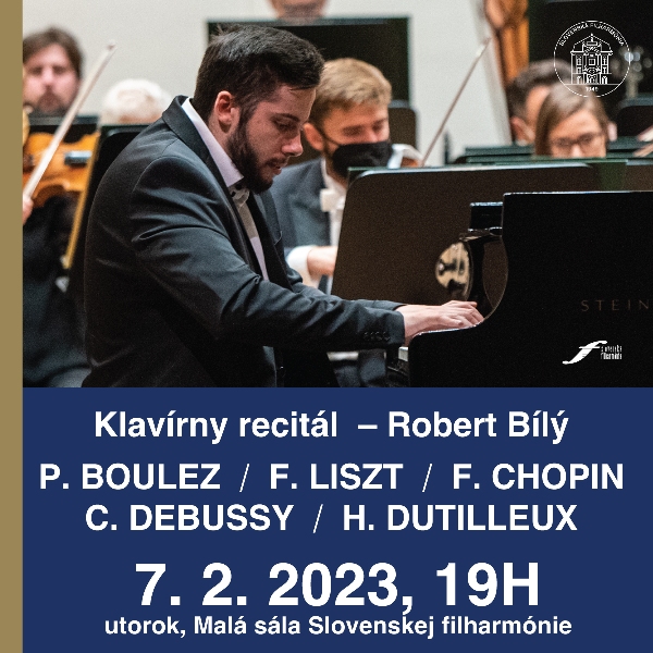 Klavírny recitál Robert Bílý