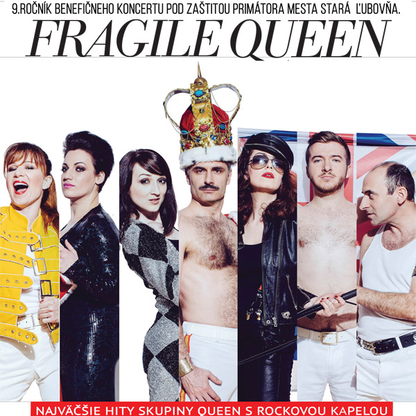 FRAGILE QUEEN - Benefičný koncert