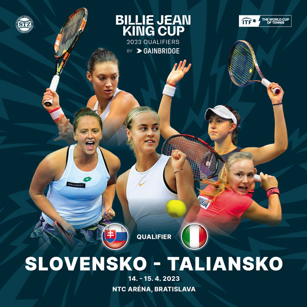 BILLIE JEAN KING CUP: Slovensko - Taliansko