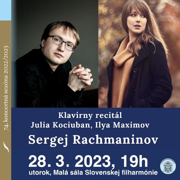 Klavírny recitál Julia Kociuban – Ilya Maximov