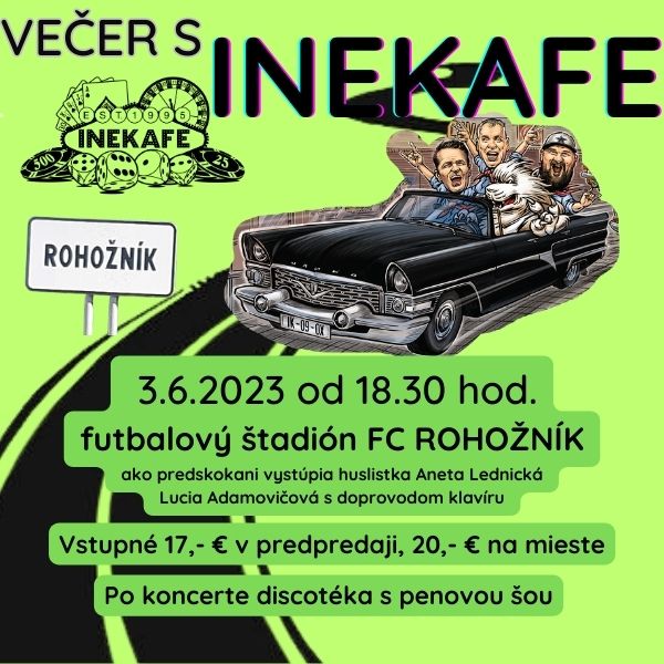 Večer s INEKAFE